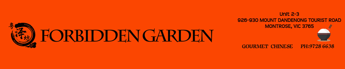 Forbidden Garden Montrose Order Online Takeaway Tuckerfox